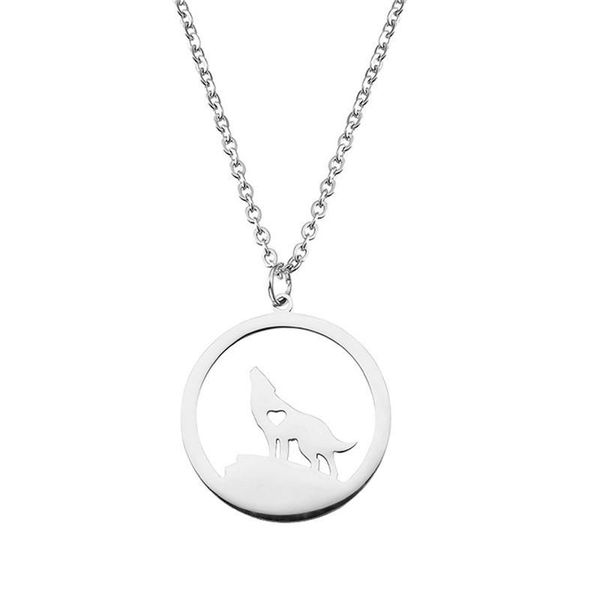 brand necklace wholesale wolf trendy style stainless steel pendant women fashion jewellery gift 12pcs/lot s, Silver
brand necklace wholesale wolf trendy style stainless steel pendant women fashion jewellery gift 12pcs/lot s, Silver