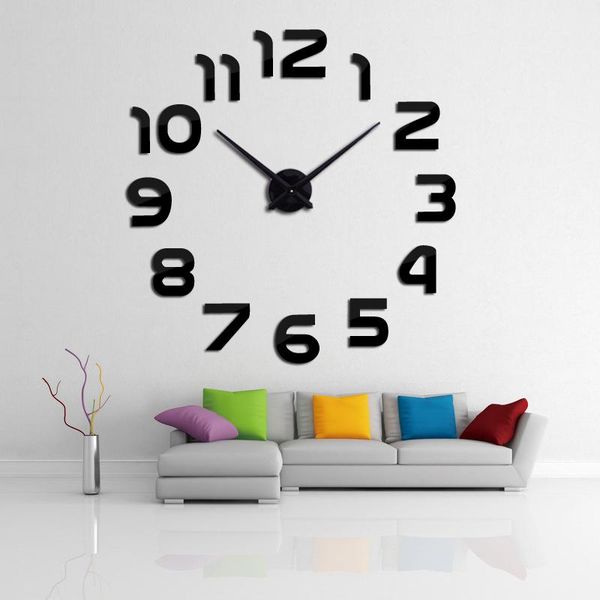 wall clocks large digital display home art modern european clock 3d sticker simple acrylic mirror diy accessories watch
wall clocks large digital display home art modern european clock 3d sticker simple acrylic mirror diy accessories watch