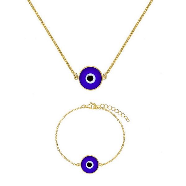 evil eye bracelet necklace blue eyes chain link bracelets necklaces for women men jewelry sets fashion, Silver
evil eye bracelet necklace blue eyes chain link bracelets necklaces for women men jewelry sets fashion, Silver