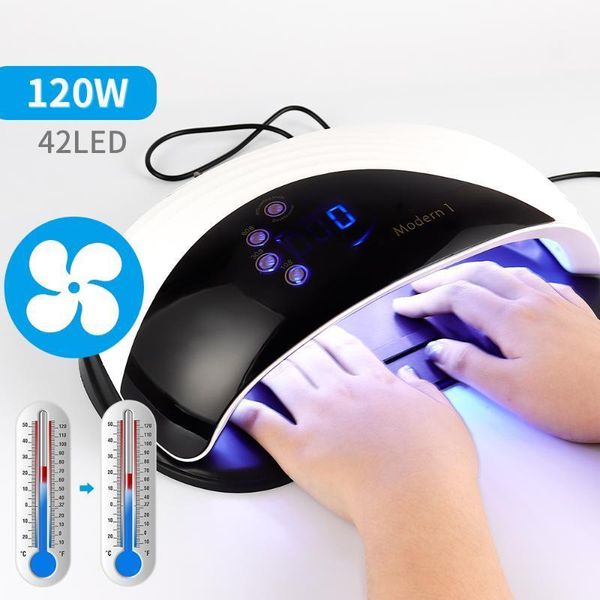 42leds uv nail dryer lamp powerful polish ice smart sensor manicure pedicure gel fast drying machine1
42leds uv nail dryer lamp powerful polish ice smart sensor manicure pedicure gel fast drying machine1
