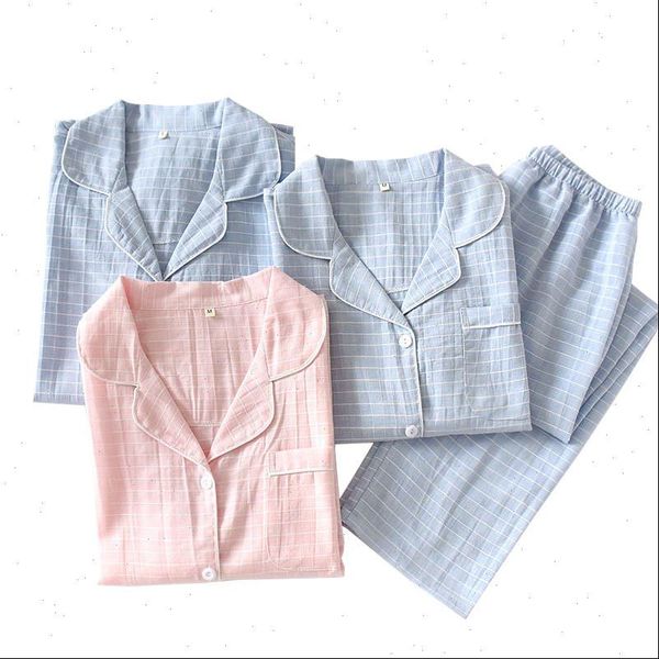 spring couples simple style pajamas women sleepwear set men and striped full sleeve lovers 2pcs gauze cotton homewear, Black;red
spring couples simple style pajamas women sleepwear set men and striped full sleeve lovers 2pcs gauze cotton homewear, Black;red