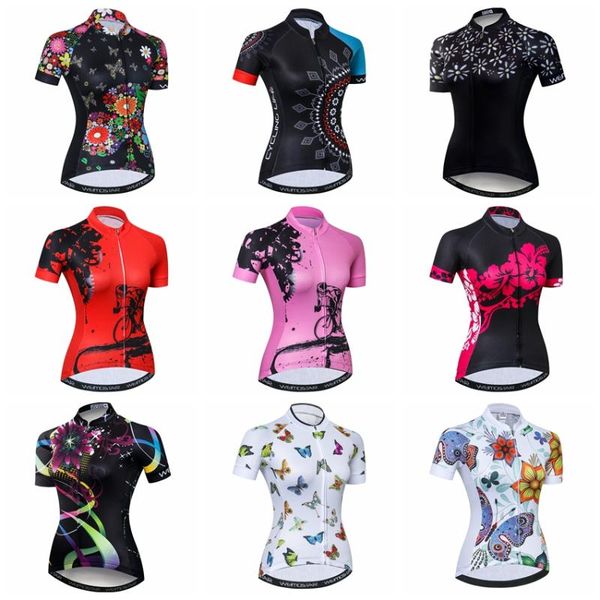 weimostar summer cycling jersey women pro team short sleeve bike shirt maillot ropa ciclismo girl bicycle clothes pink racing jackets, Black;red
weimostar summer cycling jersey women pro team short sleeve bike shirt maillot ropa ciclismo girl bicycle clothes pink racing jackets, Black;red