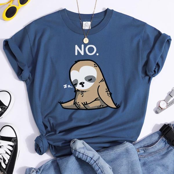sloth sitting asleep printfemale tshirt casual simplicity t-shirt funny crew neck short sleeved creativity brand women women's, White
sloth sitting asleep printfemale tshirt casual simplicity t-shirt funny crew neck short sleeved creativity brand women women's, White