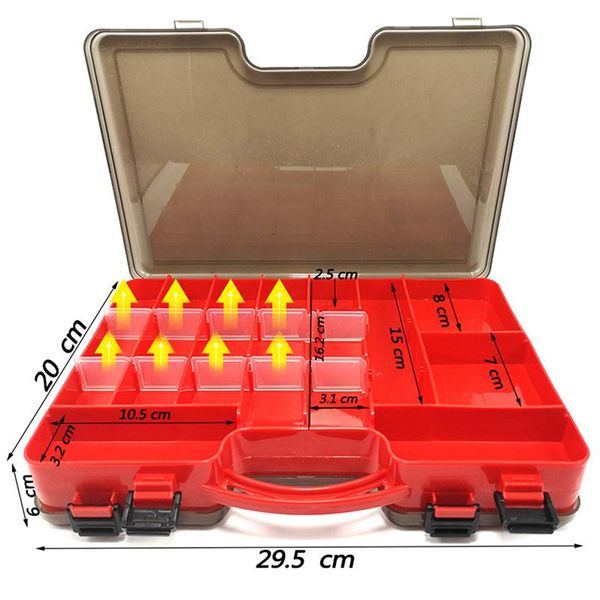 kingdom fishing tackle boxes large space double multi-function lure box created high strength accessories
kingdom fishing tackle boxes large space double multi-function lure box created high strength accessories