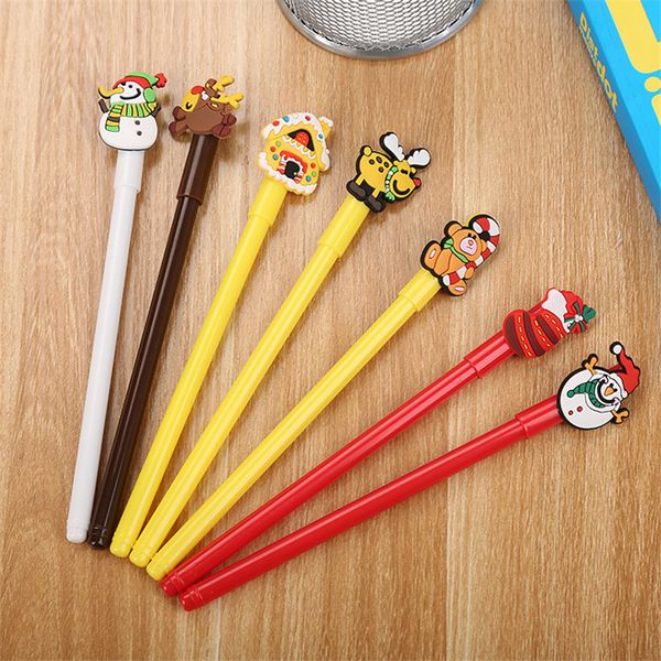 6pieces/lot 1pcs cartoon christmas ballpoint pen kawaii creative lovely black ink tools student writing office stationery, Blue;orange
6pieces/lot 1pcs cartoon christmas ballpoint pen kawaii creative lovely black ink tools student writing office stationery, Blue;orange