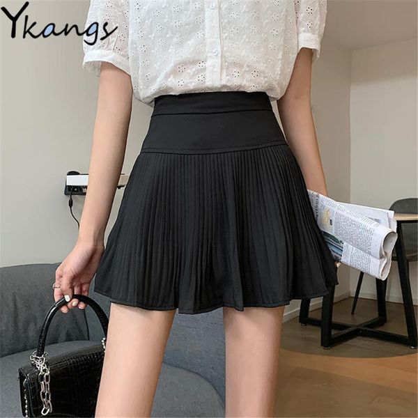 skirts vintage black mini pleated for students women high waist solid ruffles summer korean 2021 mujer faldas all-match
skirts vintage black mini pleated for students women high waist solid ruffles summer korean 2021 mujer faldas all-match