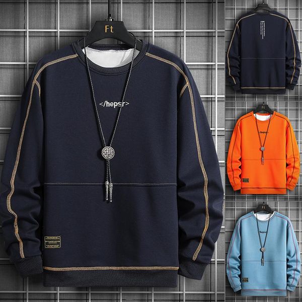 men's hoodies & sweatshirts 2021 fashion men round collar solid color mens long sleeve trendy streetwear male pullovers casual 5xl, Black
men's hoodies & sweatshirts 2021 fashion men round collar solid color mens long sleeve trendy streetwear male pullovers casual 5xl, Black