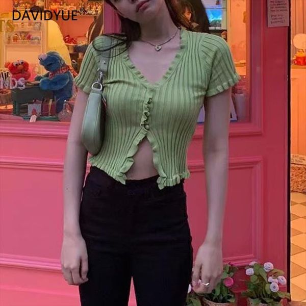 summer cardigan women green sweaters vintage cropped cardigans womens and blouses cute knitted korean style, White;black
summer cardigan women green sweaters vintage cropped cardigans womens and blouses cute knitted korean style, White;black