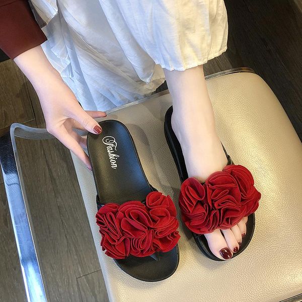 slippers ladies shoes summer women flat platform fashion flower non slip open toe slides for girls leisure beach footwear 2021, Black
slippers ladies shoes summer women flat platform fashion flower non slip open toe slides for girls leisure beach footwear 2021, Black