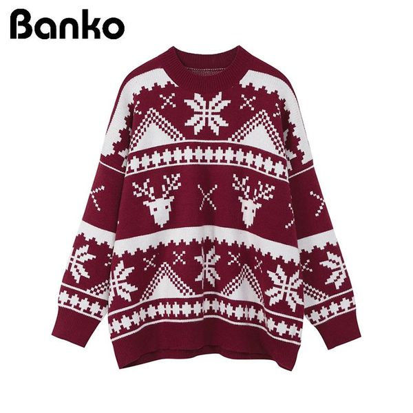 snowflake pullover sweaters women 2021 winter vintage o-neck red jumper female long sleeve warm loose sweater knitwear women's, White;black
snowflake pullover sweaters women 2021 winter vintage o-neck red jumper female long sleeve warm loose sweater knitwear women's, White;black