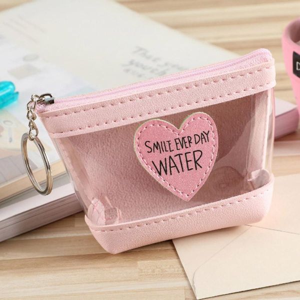 coin purses 2021 cute sweet purse jelly transparent coins wallet key lipstick change storage bag bs88, Red;black
coin purses 2021 cute sweet purse jelly transparent coins wallet key lipstick change storage bag bs88, Red;black