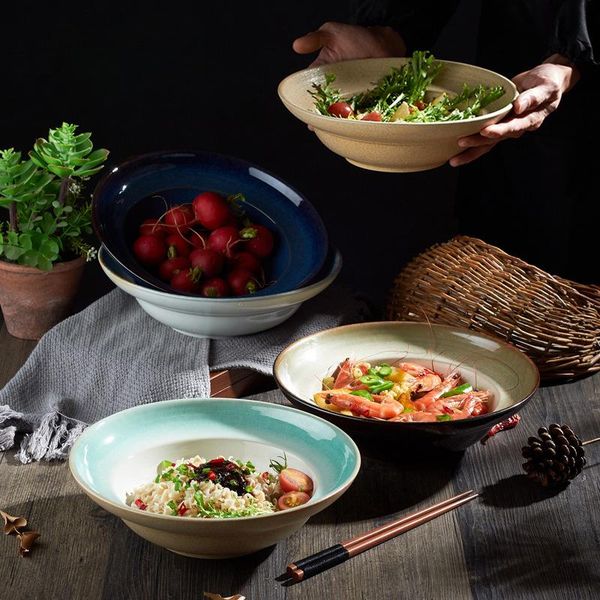lingao japanese style ramen bowl household pottery instant noodle soup bowls
lingao japanese style ramen bowl household pottery instant noodle soup bowls