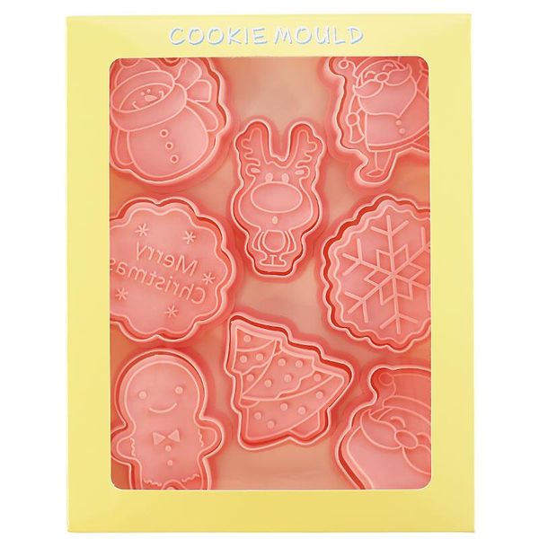 baking moulds christmas cartoon biscuit mould cookie cutter 3d biscuits mold abs plastic decorating tools 8 pcs/set
baking moulds christmas cartoon biscuit mould cookie cutter 3d biscuits mold abs plastic decorating tools 8 pcs/set