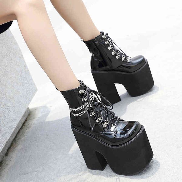 dress shoes 17cm heel motorcycle boots black ankle for women punk cosplay fashion goth platform autumn femmes bottes kq6k
dress shoes 17cm heel motorcycle boots black ankle for women punk cosplay fashion goth platform autumn femmes bottes kq6k