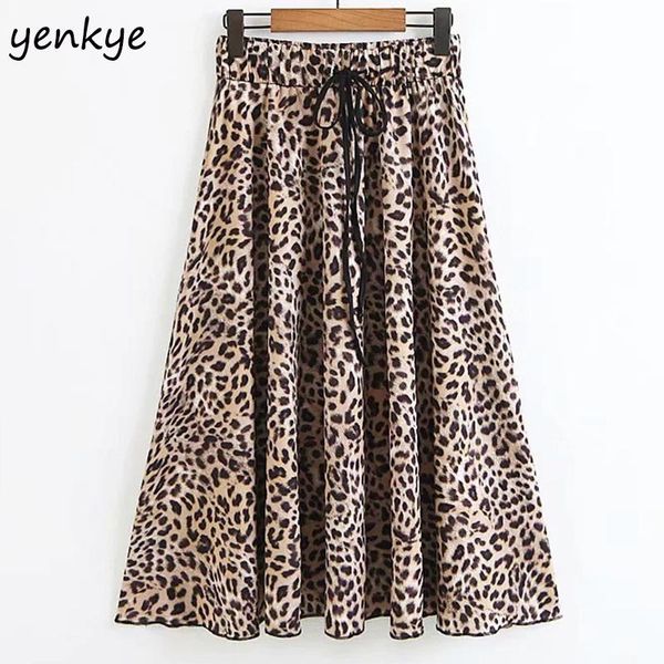 skirts fashion women drawstring elastic high waist leopard skirt european style lady a-line midi faldas mujer moda 2021, Black
skirts fashion women drawstring elastic high waist leopard skirt european style lady a-line midi faldas mujer moda 2021, Black
