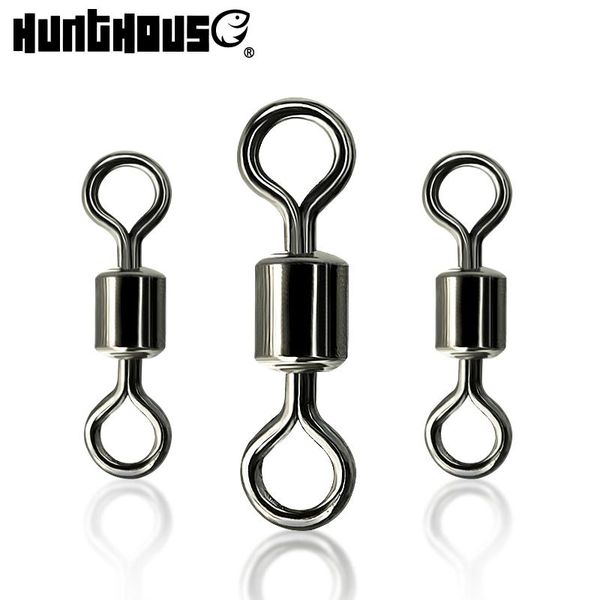 hunthouse pike fishing connector pin bearing rolling stainless steel swivels 30pcs/bag snap lure fishhook tackle accessorries hooks
hunthouse pike fishing connector pin bearing rolling stainless steel swivels 30pcs/bag snap lure fishhook tackle accessorries hooks