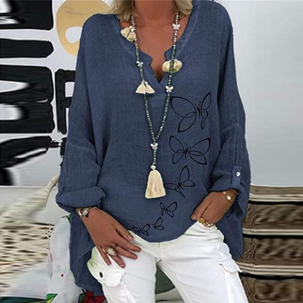 women's blouses & shirts summer flower print shirt tunic blouse plus size women casual cotton linen baggy vintage loose v-neck top, White
women's blouses & shirts summer flower print shirt tunic blouse plus size women casual cotton linen baggy vintage loose v-neck top, White