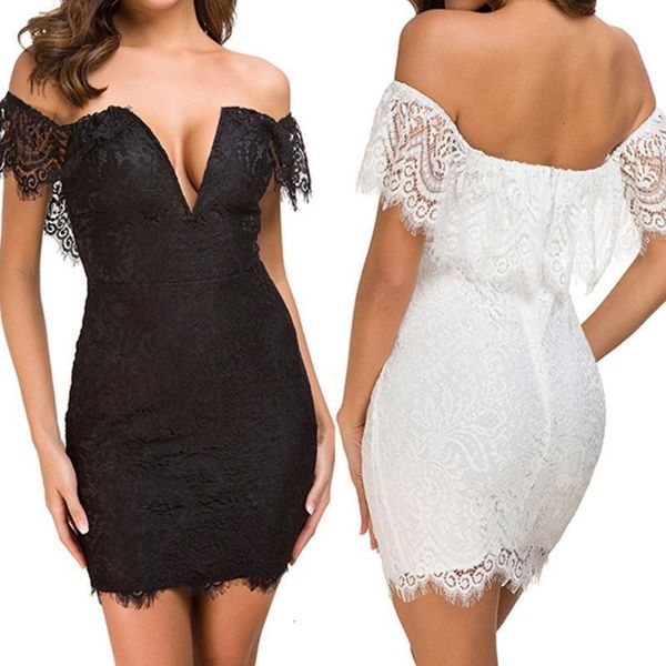 casual dresses fashion women summer solid color slim lace low collar mini ropa mujer l42 sqpv, Black;gray
casual dresses fashion women summer solid color slim lace low collar mini ropa mujer l42 sqpv, Black;gray