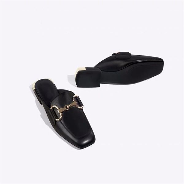 slippers junetxin autumn luxury flats mules shoes women 2021 outdoor slipper brand designer genuine leather, Black
slippers junetxin autumn luxury flats mules shoes women 2021 outdoor slipper brand designer genuine leather, Black