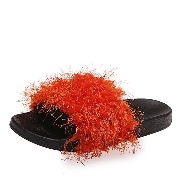 slippers fur shoes ladies' low flock slipers women fringe plush soft 2021 massage flat casual hoof heels basic fabric rubber sli, Black
slippers fur shoes ladies' low flock slipers women fringe plush soft 2021 massage flat casual hoof heels basic fabric rubber sli, Black