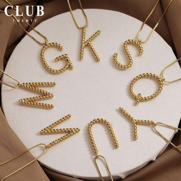chains personality geometric items creative 26 english letters twisted twist necklace, fashion all-match for men and women, Silver
chains personality geometric items creative 26 english letters twisted twist necklace, fashion all-match for men and women, Silver
