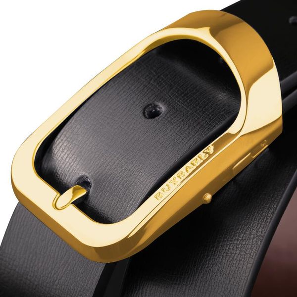 belts double side black brown genuine leather belt with gold alloy pin buckle for men fashion waist cinto masculino
belts double side black brown genuine leather belt with gold alloy pin buckle for men fashion waist cinto masculino