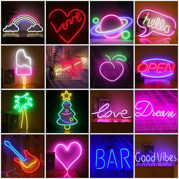 night lights led neon sign light lamp bulbs usb powered acrylic transparent back panel decor home party tree love peach dream gutar hello
night lights led neon sign light lamp bulbs usb powered acrylic transparent back panel decor home party tree love peach dream gutar hello