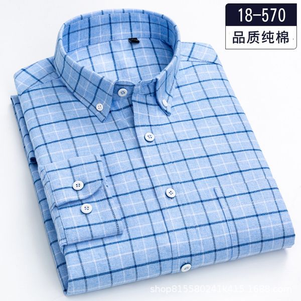 new 2020 autumn and winter men's shirt cotton plaid long sleeve young middle-aged, White;black
new 2020 autumn and winter men's shirt cotton plaid long sleeve young middle-aged, White;black