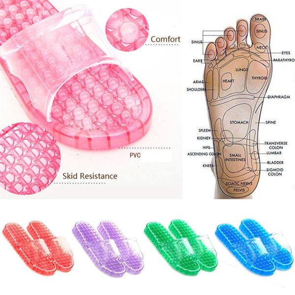 slippers home women pressure relief foot massage slipper comfortable indoor shoes non-slip transparent jelly, Black
slippers home women pressure relief foot massage slipper comfortable indoor shoes non-slip transparent jelly, Black