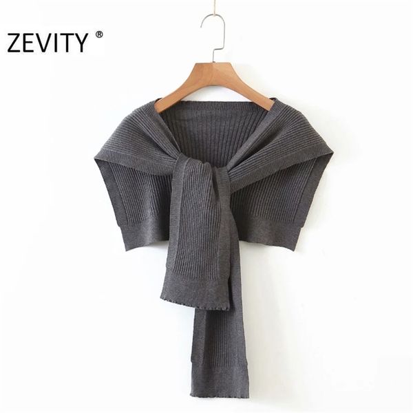 women fashion solid color knitting wrap sweater chic autumn shawl female leisure knotted short swing s452 210420, White;black
women fashion solid color knitting wrap sweater chic autumn shawl female leisure knotted short swing s452 210420, White;black
