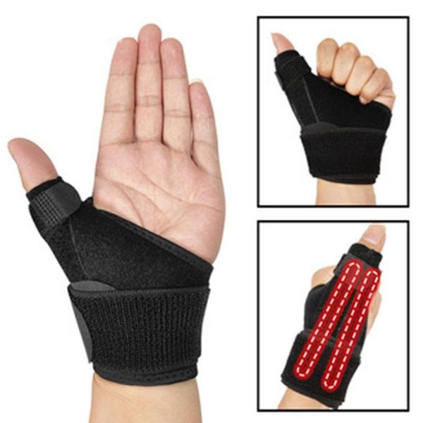 wrist support adjustable compression finger holder protector brace sports thumbs hands arthritis splint protective guard, Black;red
wrist support adjustable compression finger holder protector brace sports thumbs hands arthritis splint protective guard, Black;red