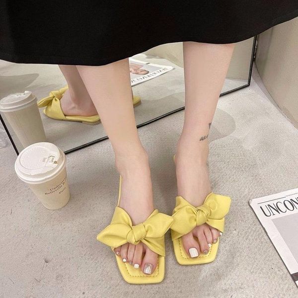 fashion temperament women's open-toed flat slippers vacation beach sandals casual bow decoration women slides, Black
fashion temperament women's open-toed flat slippers vacation beach sandals casual bow decoration women slides, Black