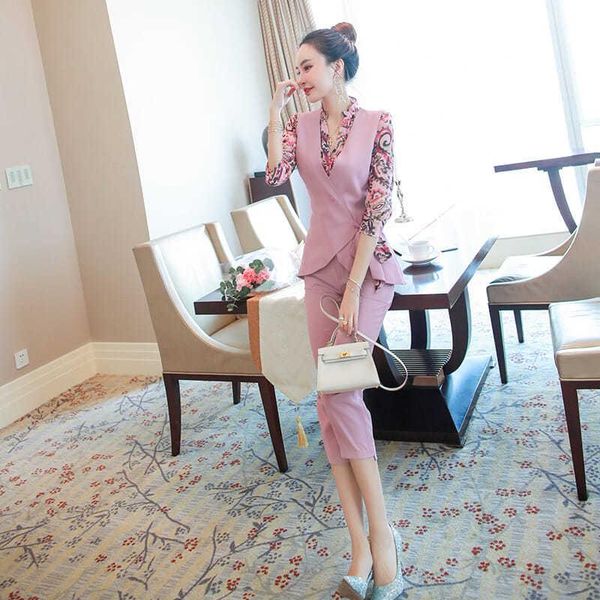 women's two piece pants summer and autumn trousers suit for women 2021 elegant fashion sleeveless vest matching shirt business three -, White
women's two piece pants summer and autumn trousers suit for women 2021 elegant fashion sleeveless vest matching shirt business three -, White