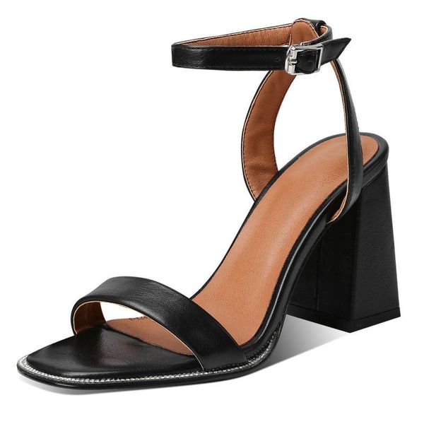 sandals black white brown ankle strap for women 2021 summer classice chunky heel shoes ladies daily large size 34-43
sandals black white brown ankle strap for women 2021 summer classice chunky heel shoes ladies daily large size 34-43