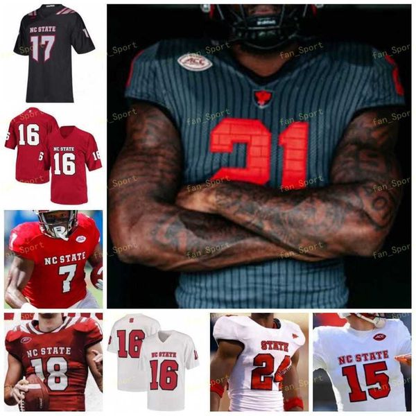 nc state north carolina wolfpack ncaa college football jersey 16 bailey hockman 12 jacoby brissett 9 bradley chubb 81 torry holt, Black
nc state north carolina wolfpack ncaa college football jersey 16 bailey hockman 12 jacoby brissett 9 bradley chubb 81 torry holt, Black