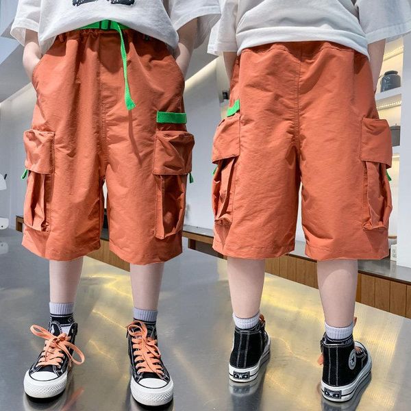 fashion teen boys shorts with belt solid pocket black green brick-red color children summer short cargo pants
fashion teen boys shorts with belt solid pocket black green brick-red color children summer short cargo pants
