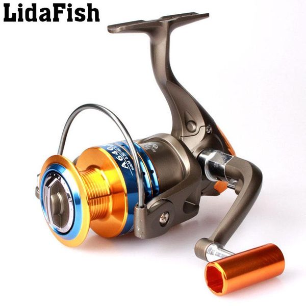 lidafish full metal head no gap fishing reel 5.2:1/ 5.1:1 a6-1000-a6-5000 spinning rocky rod sea wheel baitcasting reels
lidafish full metal head no gap fishing reel 5.2:1/ 5.1:1 a6-1000-a6-5000 spinning rocky rod sea wheel baitcasting reels