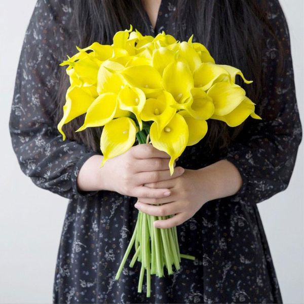 10pcs calla lily artificial flowers bouquet for wedding bridal holding home flower decoration fake flores decorative & wreaths
10pcs calla lily artificial flowers bouquet for wedding bridal holding home flower decoration fake flores decorative & wreaths