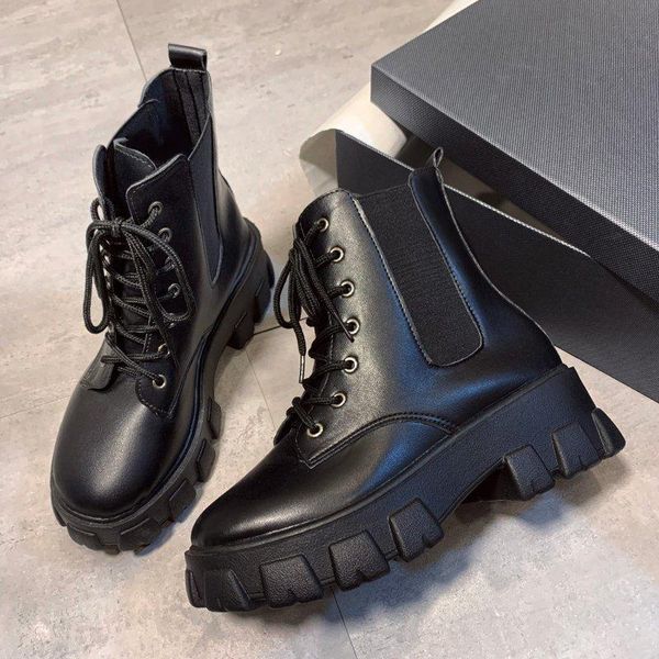 boots designer women shoes 2021 winter plus velvet warm platform women's botas lace-up ankle botines hembra, Black
boots designer women shoes 2021 winter plus velvet warm platform women's botas lace-up ankle botines hembra, Black