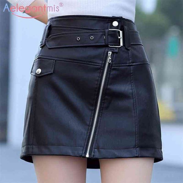aelegantmis spring summer new slim high waist women leather skirt office lady mini skirt female casual a-line short skirts 210401, Black
aelegantmis spring summer new slim high waist women leather skirt office lady mini skirt female casual a-line short skirts 210401, Black