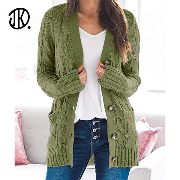 women's knits & tees female winter knitted sweater cardigans fashion autumn long sleeve coat loose casual button 2021 thick v neck sol, White
women's knits & tees female winter knitted sweater cardigans fashion autumn long sleeve coat loose casual button 2021 thick v neck sol, White
