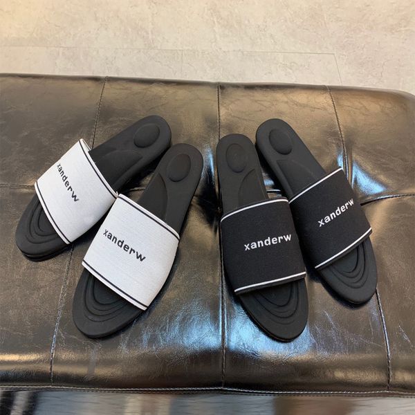 w king fashion casual massage slippers 2021 summer elastic flat bottom open toe letter embroidery indoor sandals luxurysss designe yw, Black
w king fashion casual massage slippers 2021 summer elastic flat bottom open toe letter embroidery indoor sandals luxurysss designe yw, Black