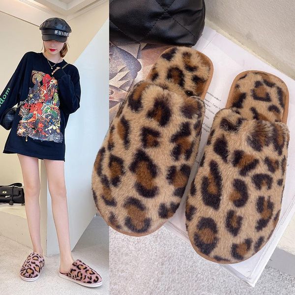 slippers flat shoes female woman's slides cover toe fashion flock fur flip flops 2021 luxury leopard plush tpr basic tot, Black
slippers flat shoes female woman's slides cover toe fashion flock fur flip flops 2021 luxury leopard plush tpr basic tot, Black