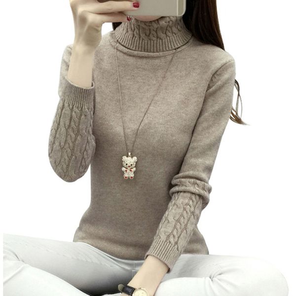 thick warm women turtleneck winter women sweaters and pullovers knit long sleeve cashmere sweater female jumper 3xl, White;black
thick warm women turtleneck winter women sweaters and pullovers knit long sleeve cashmere sweater female jumper 3xl, White;black