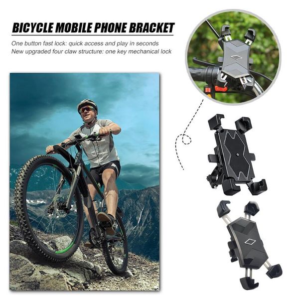 bike handlebar phone mount holder road bicycle cycling quick lock gps mobile stand bracket riding accessories car & truck racks
bike handlebar phone mount holder road bicycle cycling quick lock gps mobile stand bracket riding accessories car & truck racks