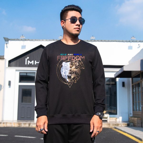 tees,polos plus-size fashion man large men's clothing autumn and winter 2021 trend tiger head stamping printing loose fat base shirt sw
tees,polos plus-size fashion man large men's clothing autumn and winter 2021 trend tiger head stamping printing loose fat base shirt sw