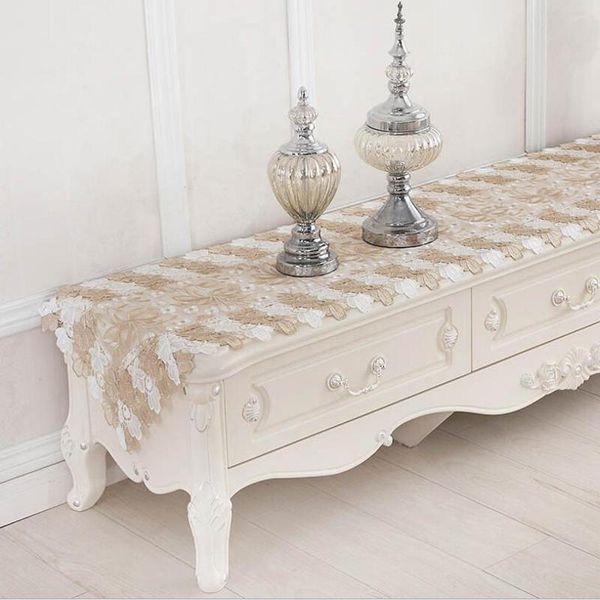 table cloth proud rose lace embroidery runner tv cabinet cover tea flag pastoral wedding decoration
table cloth proud rose lace embroidery runner tv cabinet cover tea flag pastoral wedding decoration