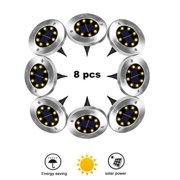 solar lamps 2-8pcs 8 led power buried stair light outdoor garden pathway floor deck disk landscape ground lights sma
solar lamps 2-8pcs 8 led power buried stair light outdoor garden pathway floor deck disk landscape ground lights sma