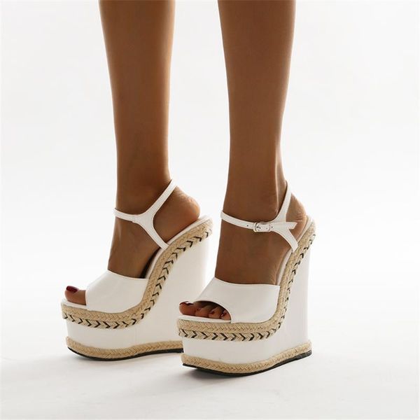 sandals wedges buckle strap super high heel with med platform 2021 fashion woman white summer casual shoes large size 42 comfy, Black
sandals wedges buckle strap super high heel with med platform 2021 fashion woman white summer casual shoes large size 42 comfy, Black