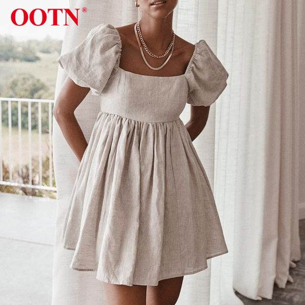 2021ootn vintage casual short dress summer women puff sleeve a line dresses high waist square collar linen ladies dress khaki 2021, Black;gray
2021ootn vintage casual short dress summer women puff sleeve a line dresses high waist square collar linen ladies dress khaki 2021, Black;gray